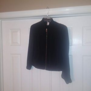 H&M Divided - Lady's Black Jacket, Size 2